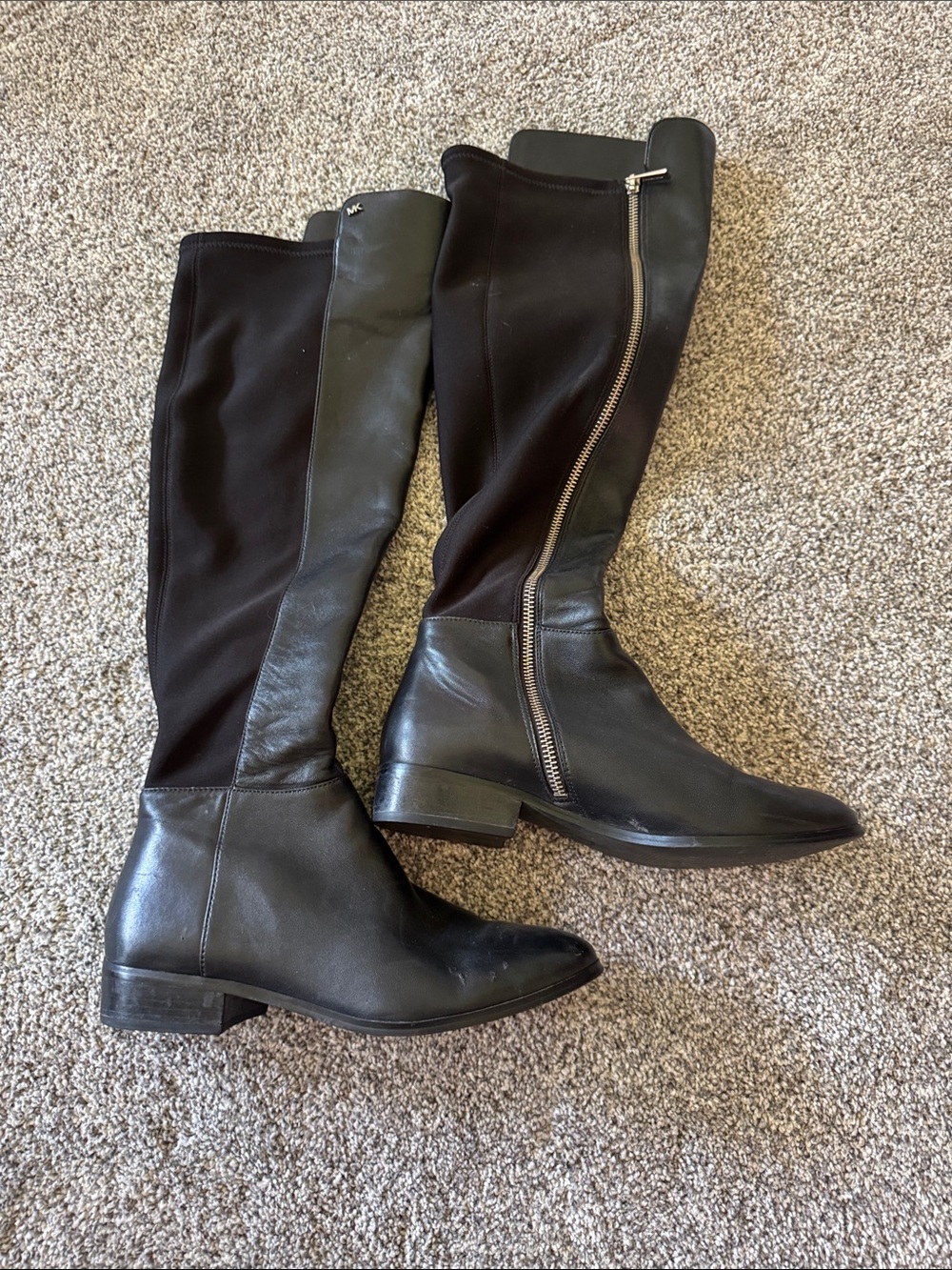 Michael Kors Bromley Over the Knee Black Boots GUC Size 7 - Picture 3 of 9